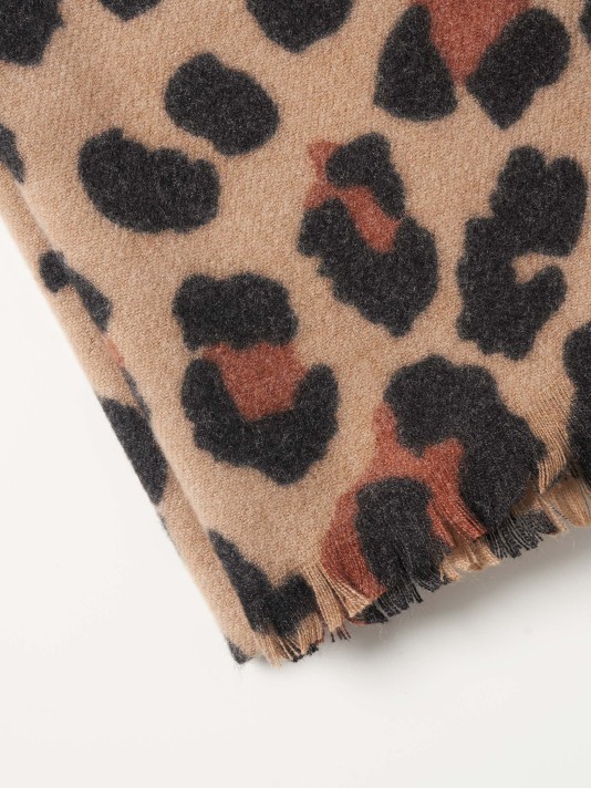 Cachecol padrão animal Cachecol padrão animal