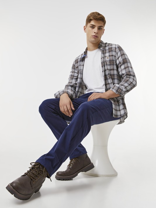 Calças chino bombazine Calças chino bombazine