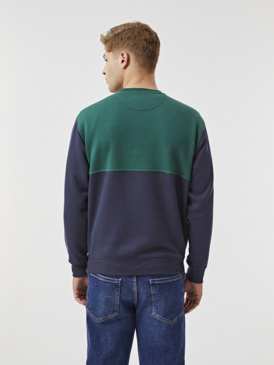 Sweatshirt bicolor Sweatshirt bicolor
