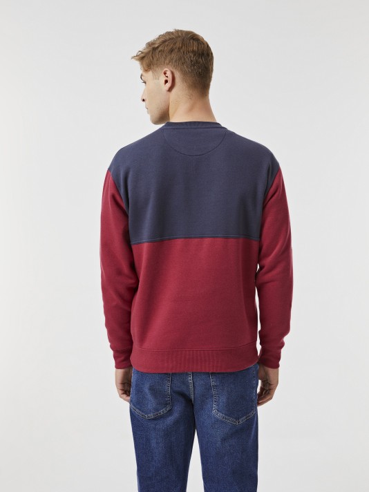 Sweatshirt bicolor Sweatshirt bicolor