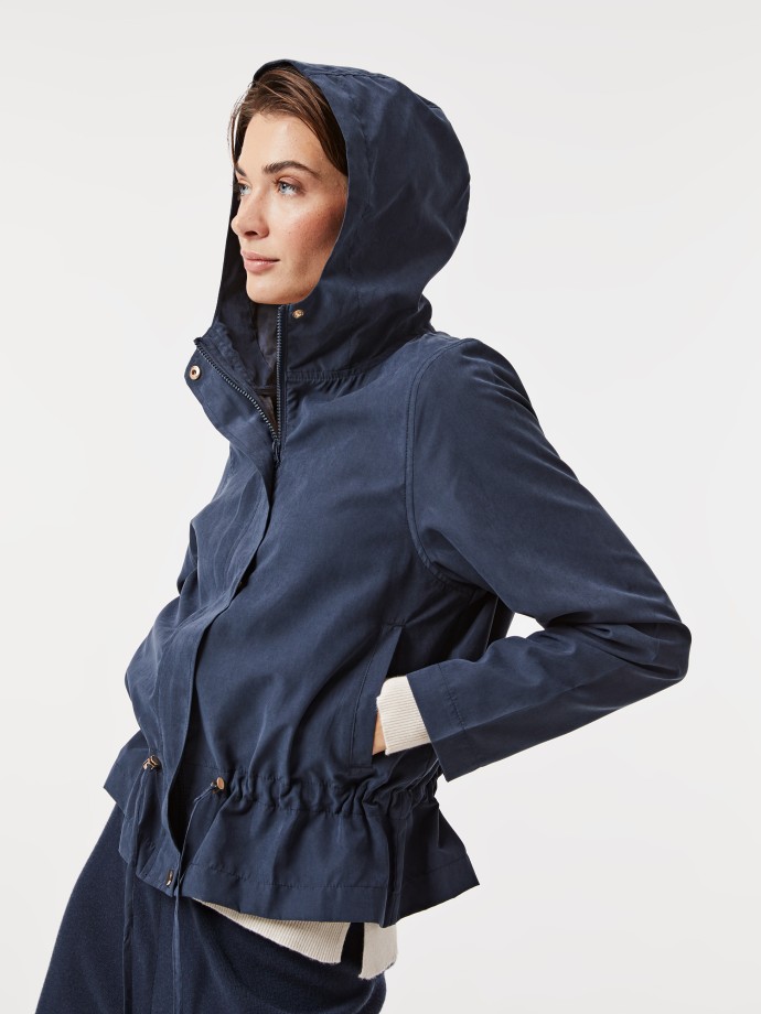 Parka com capuz