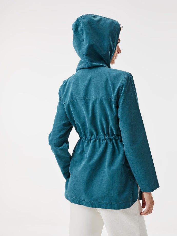 Parka com capuz