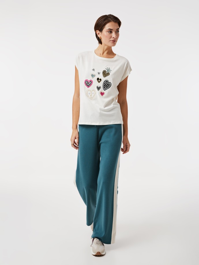 T-shirt estampada