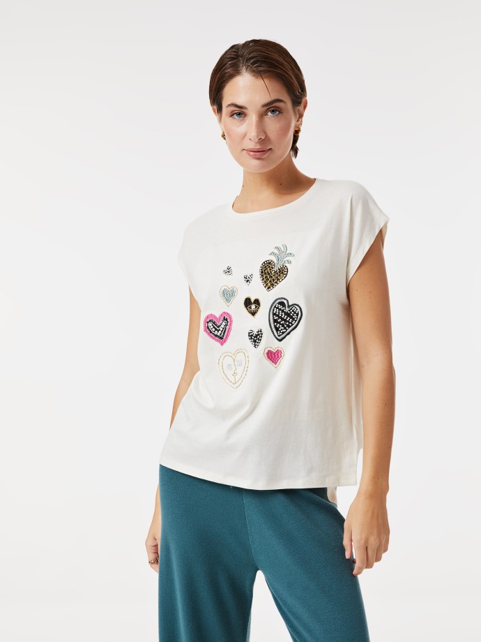 T-shirt estampada