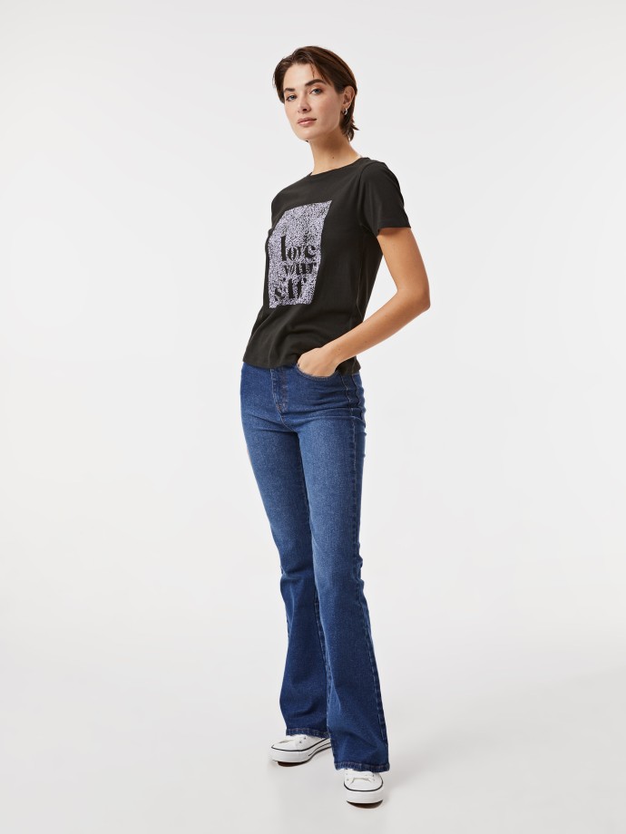 T-shirt estampada