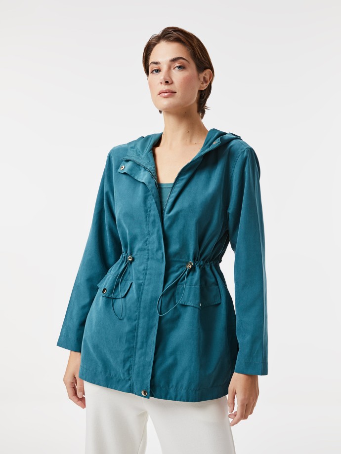 Parka com capuz