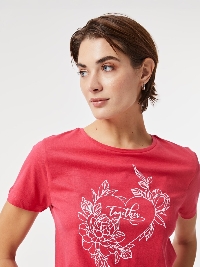 T-shirt estampada