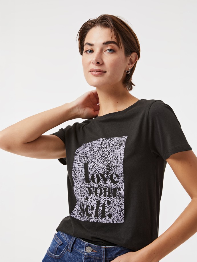 T-shirt estampada