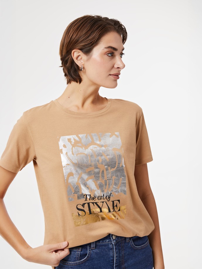 T-shirt estampada