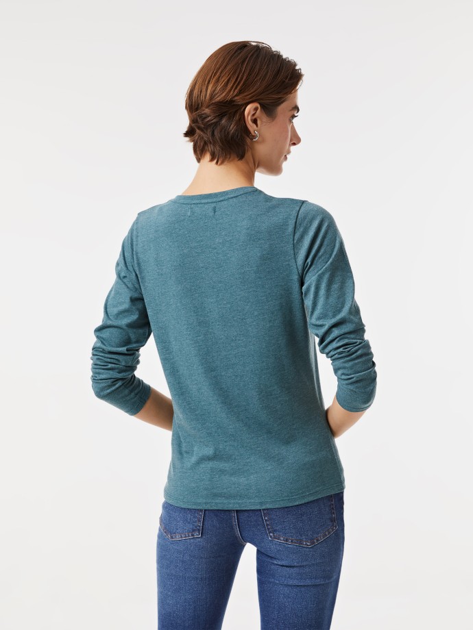 Camisola com franzido