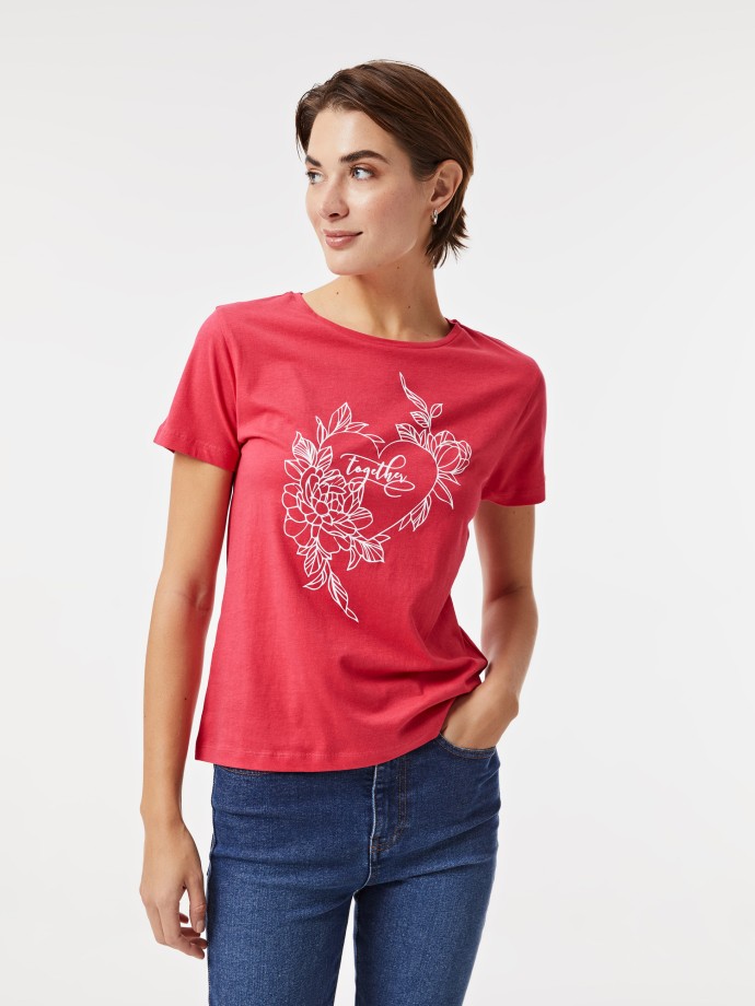 T-shirt estampada