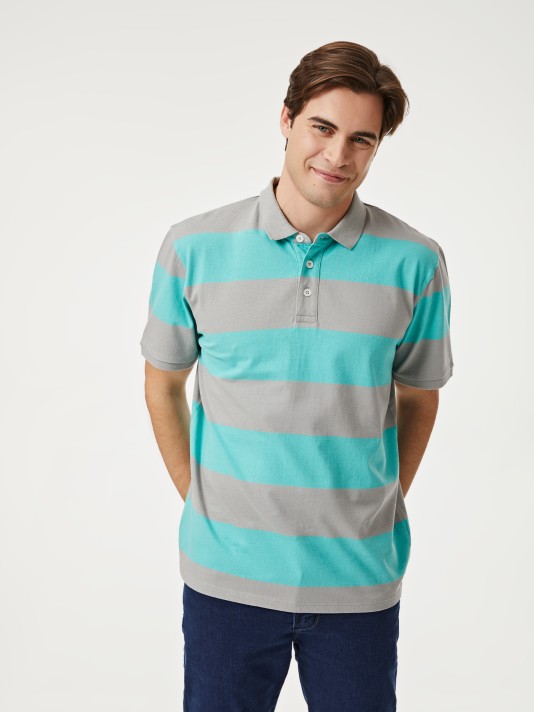 Polo com Riscas Largas Polo com Riscas Largas