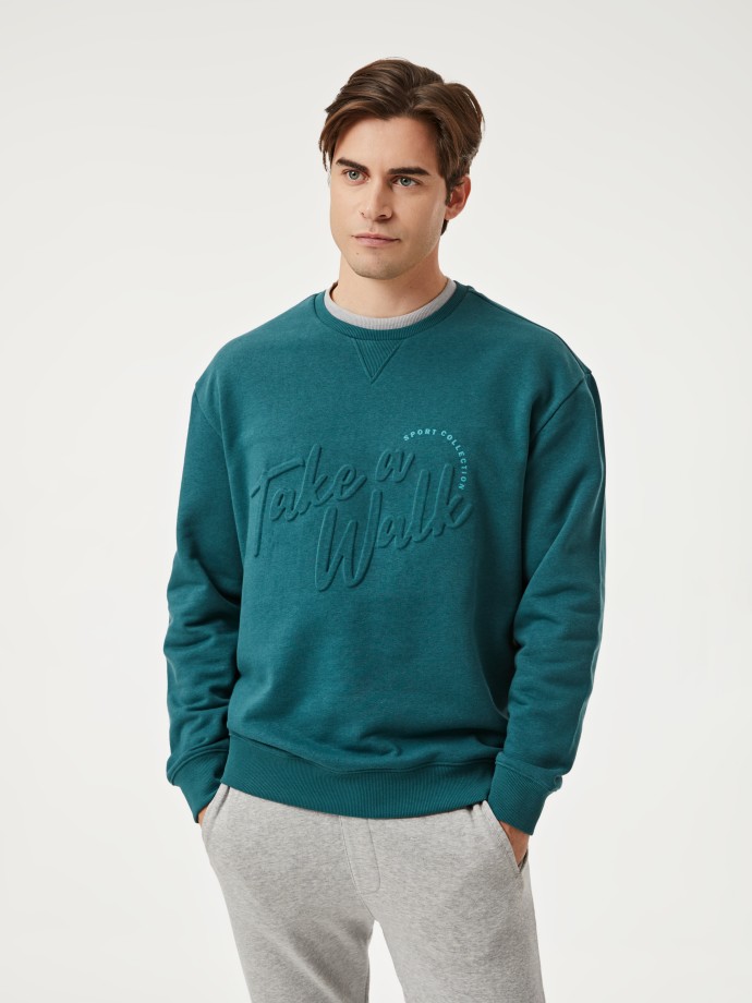 Sweatshirt estampada