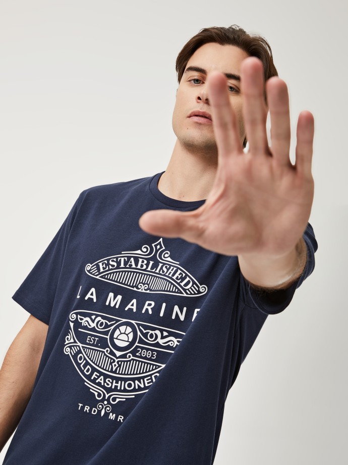 T-shirt estampada