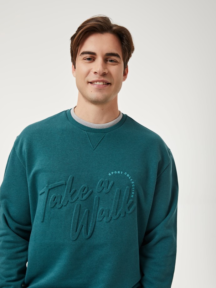 Sweatshirt estampada
