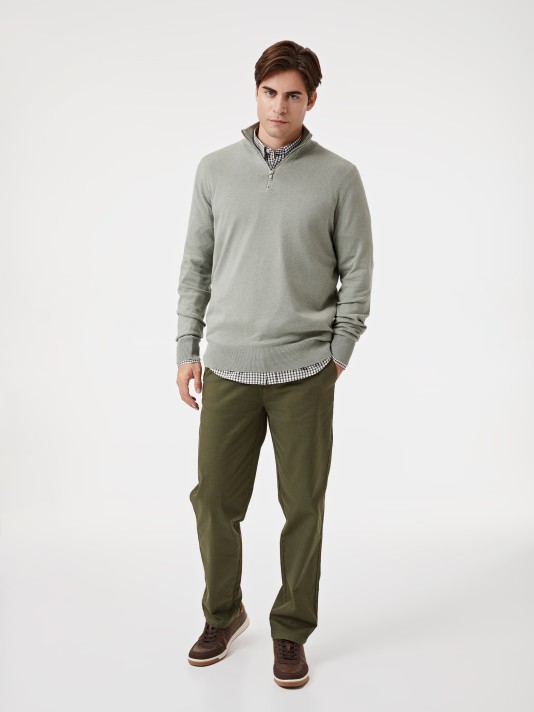 Camisola com fecho Camisola com fecho