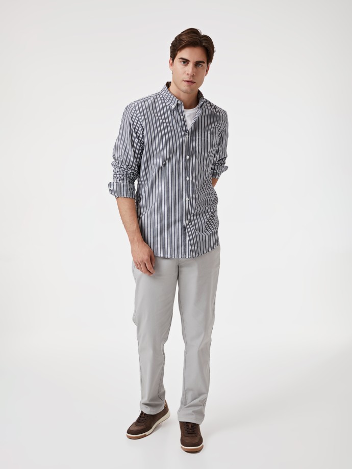 Camisa com riscas