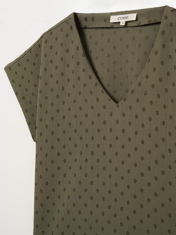 Blusa com padro