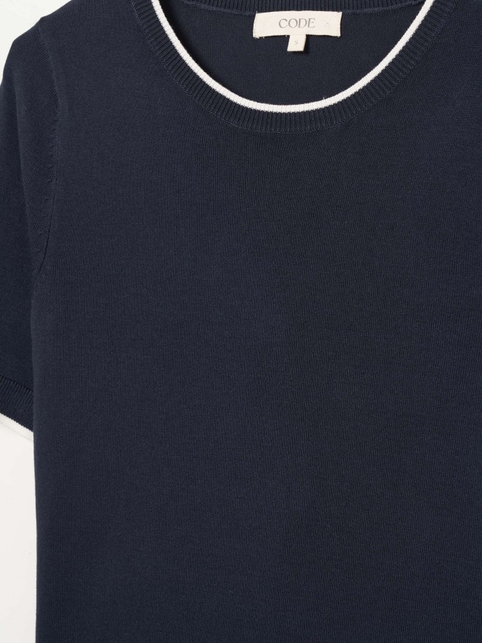 T-shirt em malha