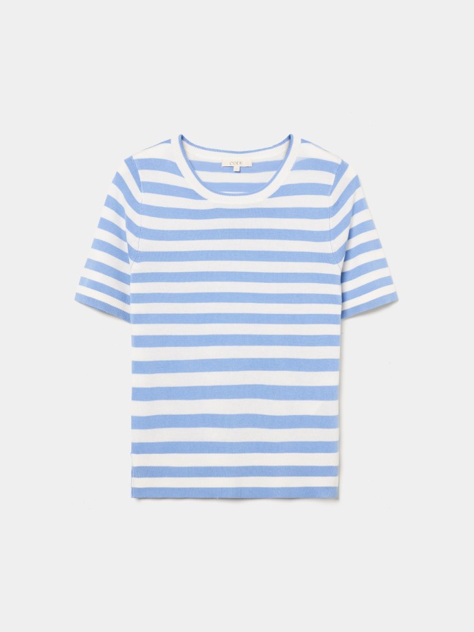 T-shirt em malha