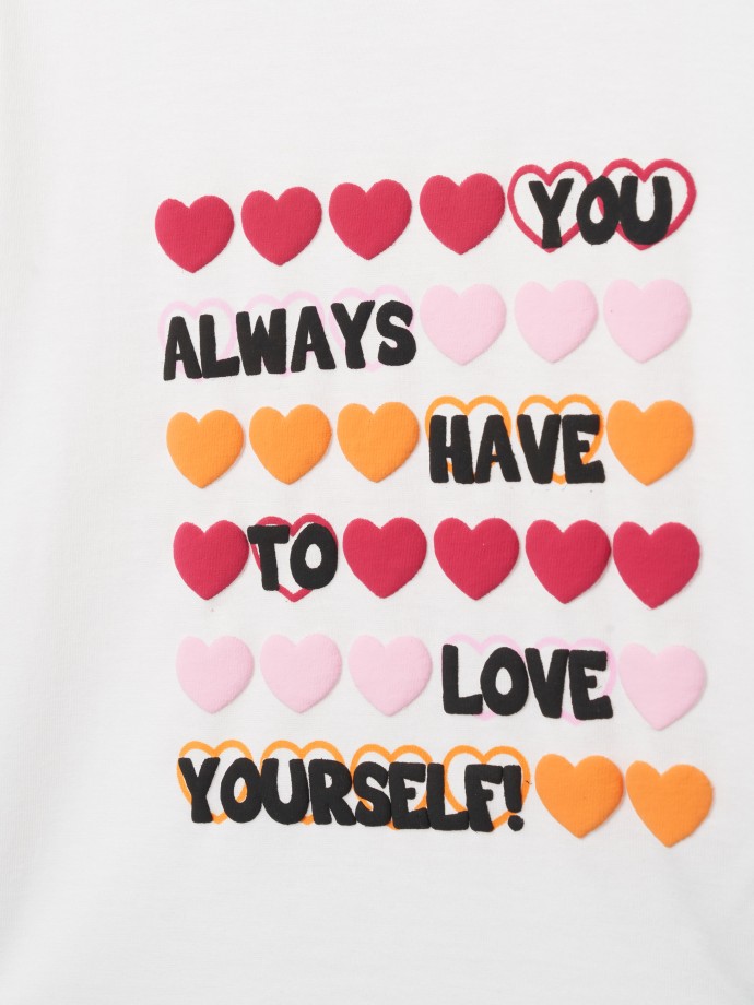 T-shirt estampada
