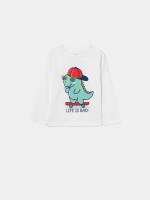T-shirt manga comprida