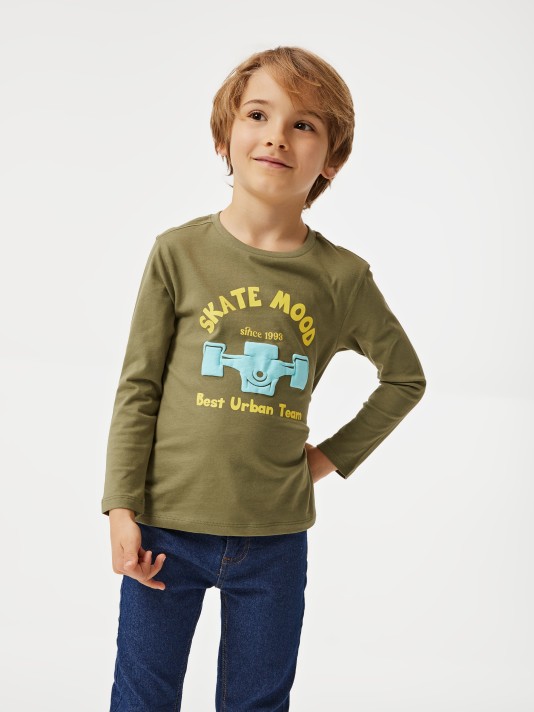 Camisola de manga comprida Camisola de manga comprida