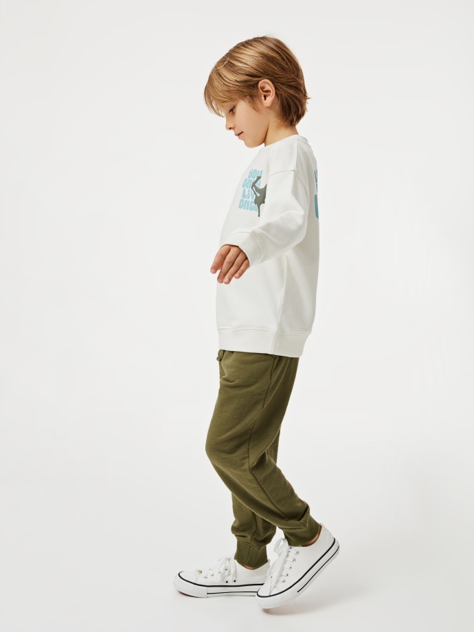 Sweatshirt estampada