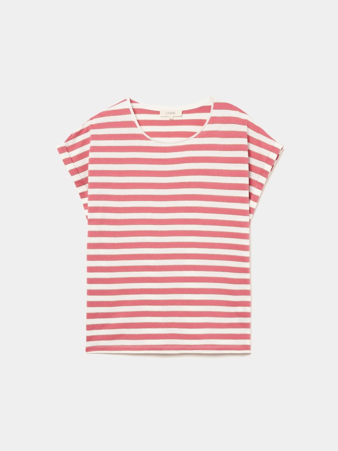 T-shirt com riscas