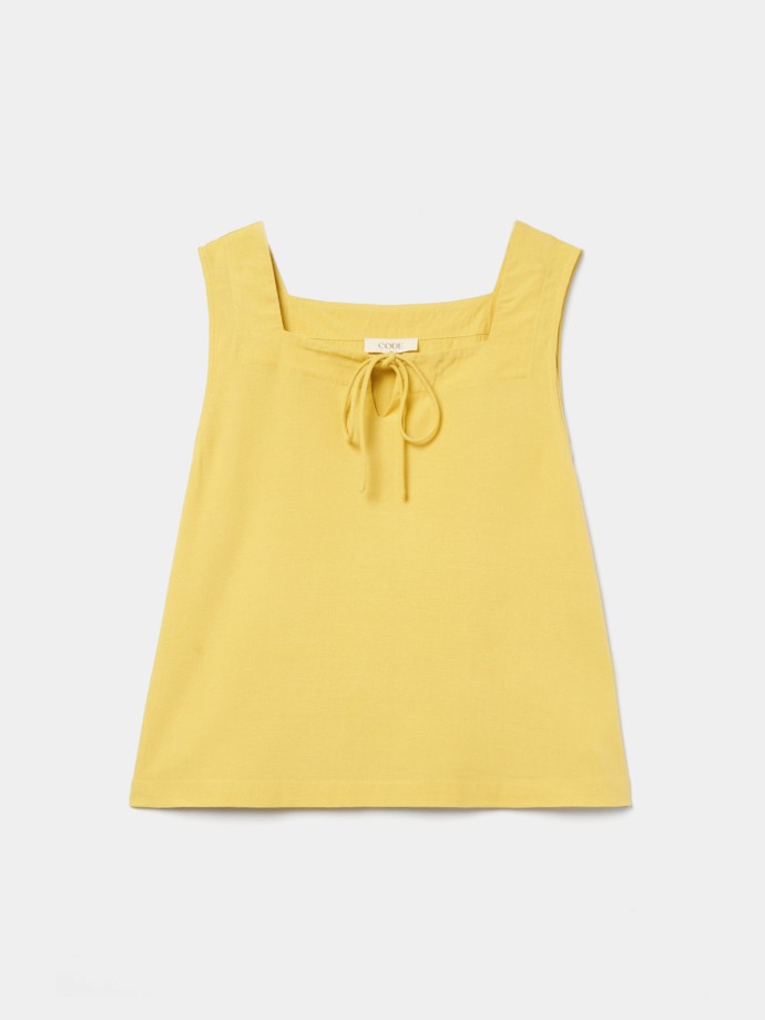 Blusa com linho