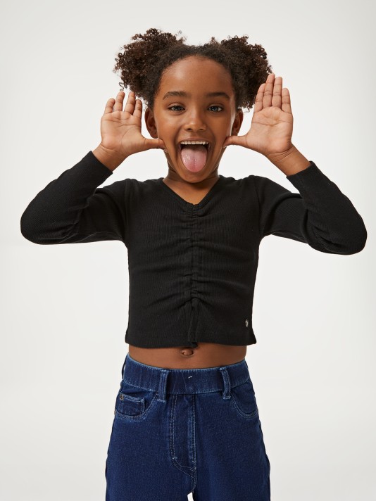 Top de manga comprida Top de manga comprida