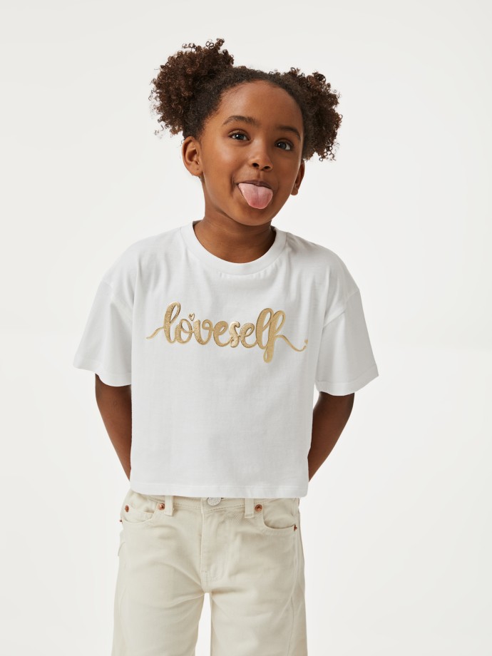 T-shirt 100% algodo