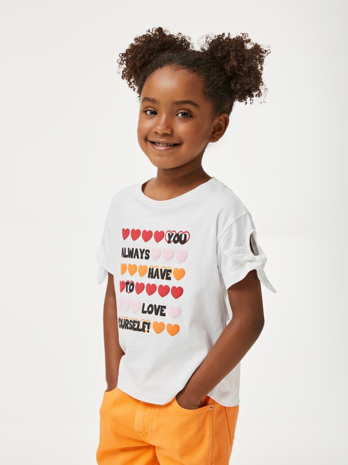 T-shirt 100% algodo
