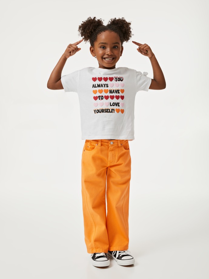T-shirt 100% algodo