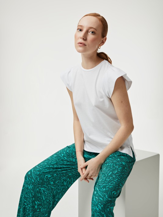 Calças estampadas Calças estampadas