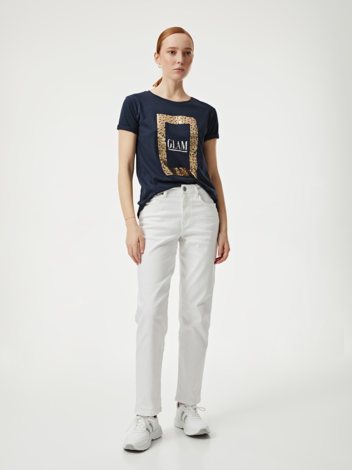 T-shirt estampada