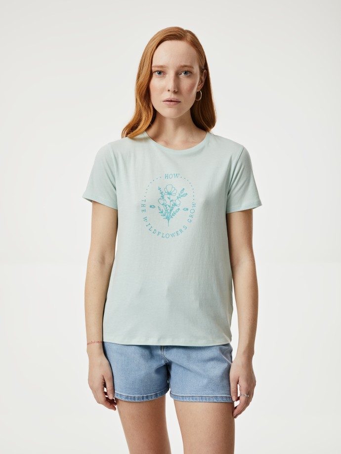 T-shirt estampada