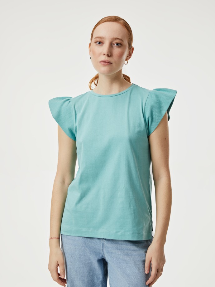 T-Shirt com folho