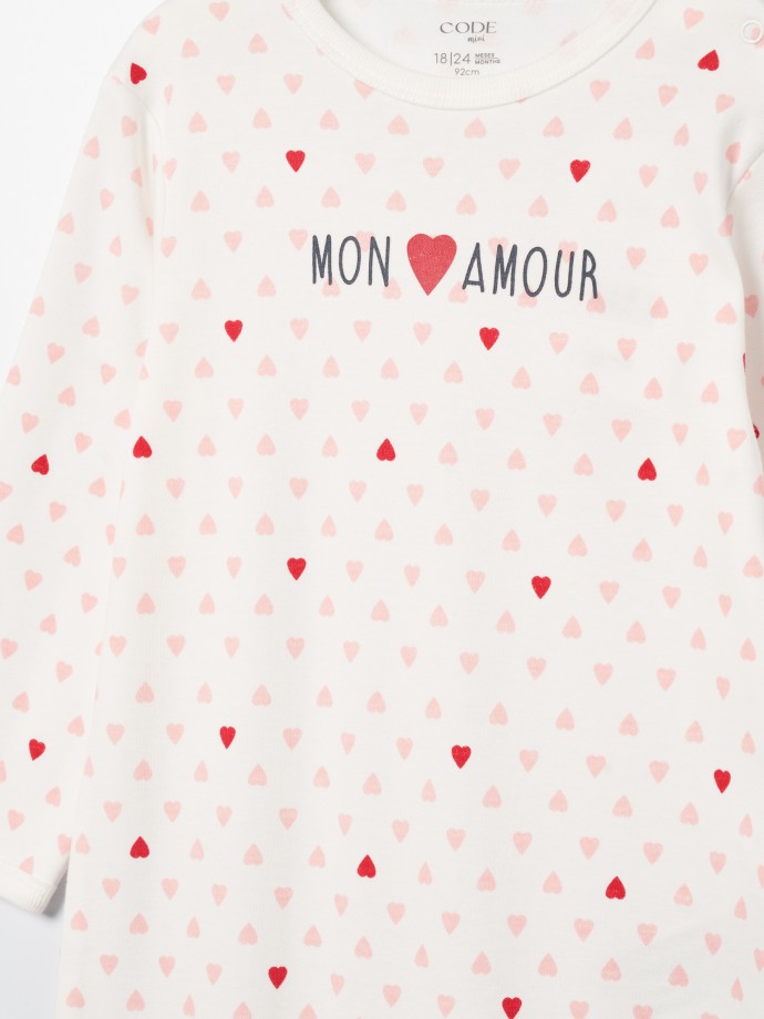 Babygrow 100% algodo