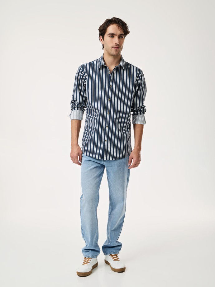 Camisa com Riscas 