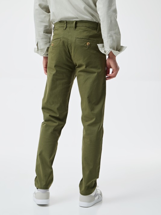 Calças com Corte Slim Calças com Corte Slim