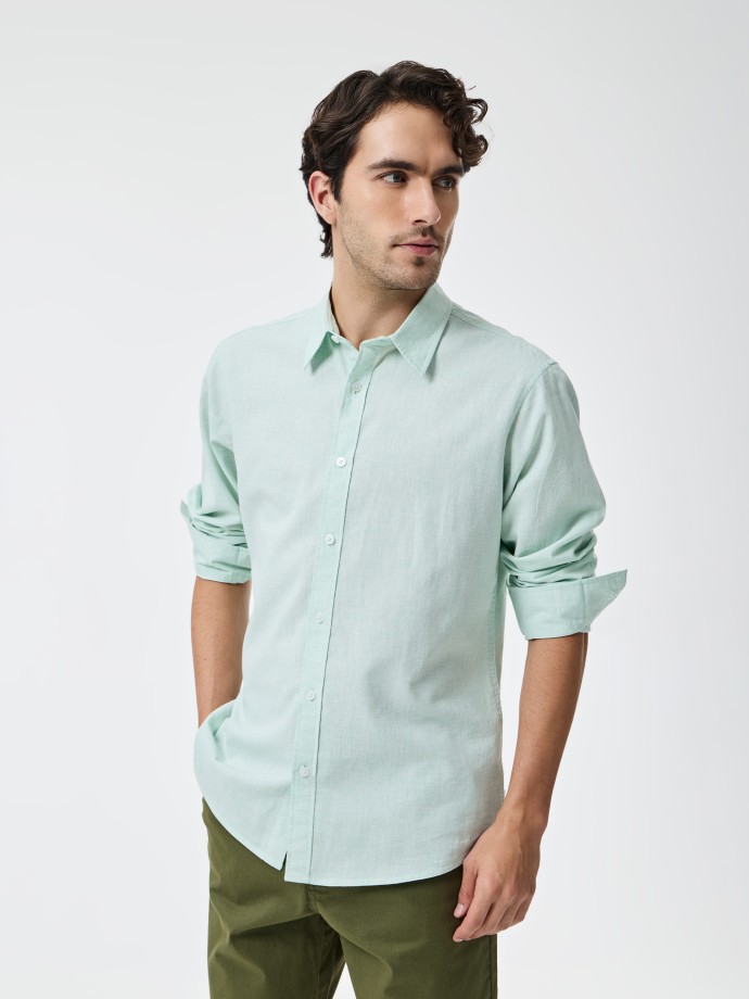 Camisa com linho