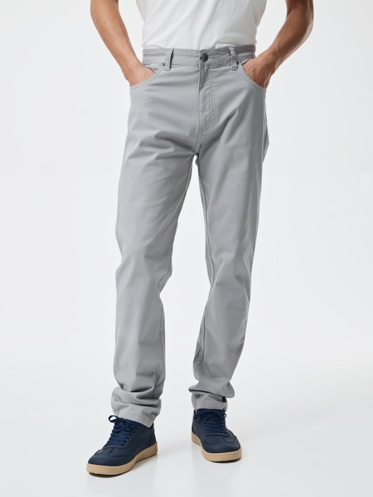 Calças em sarja Calças em sarja