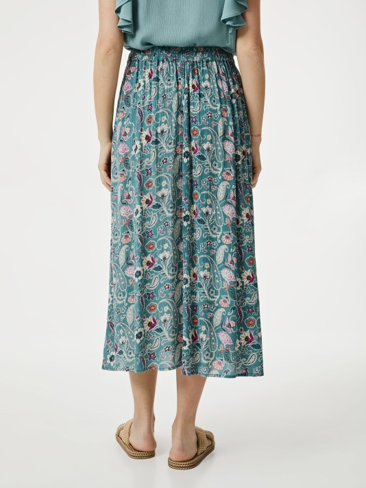 Saia estampada Saia estampada