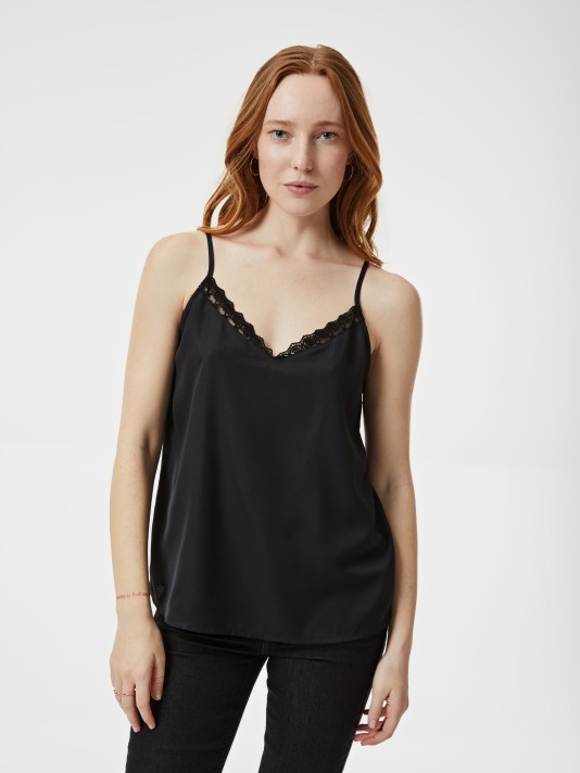 Top de alças finas Top de alças finas