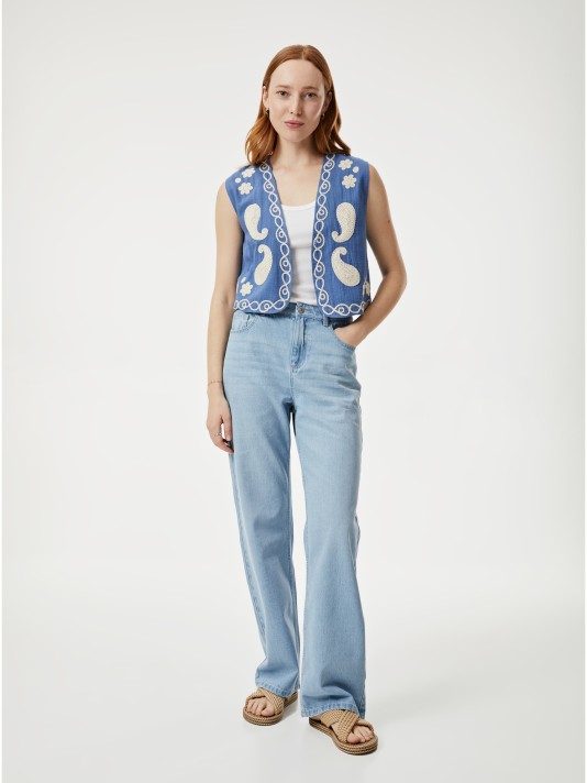 Colete bordado Colete bordado