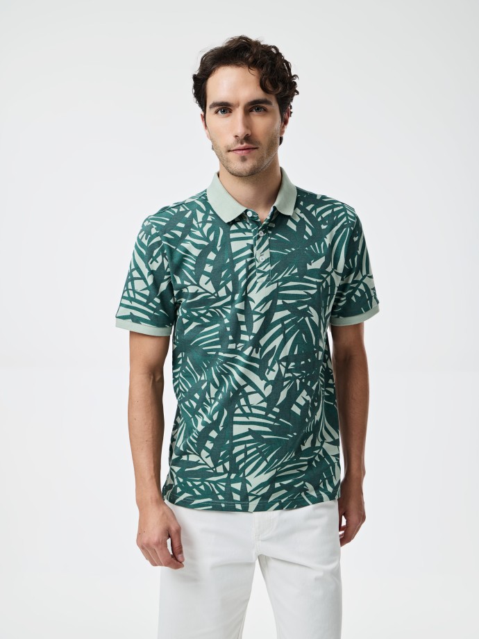 Polo estampado