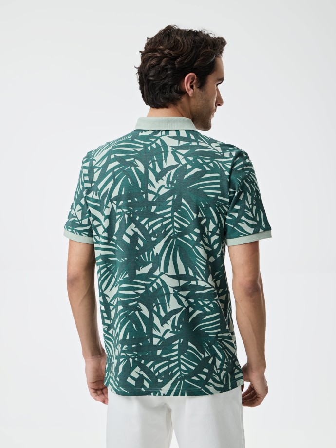 Polo estampado