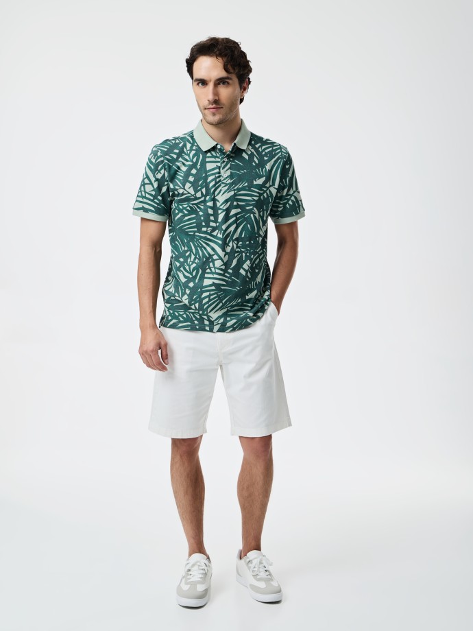 Polo estampado