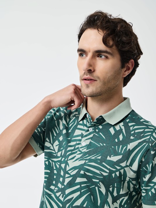 Polo estampado